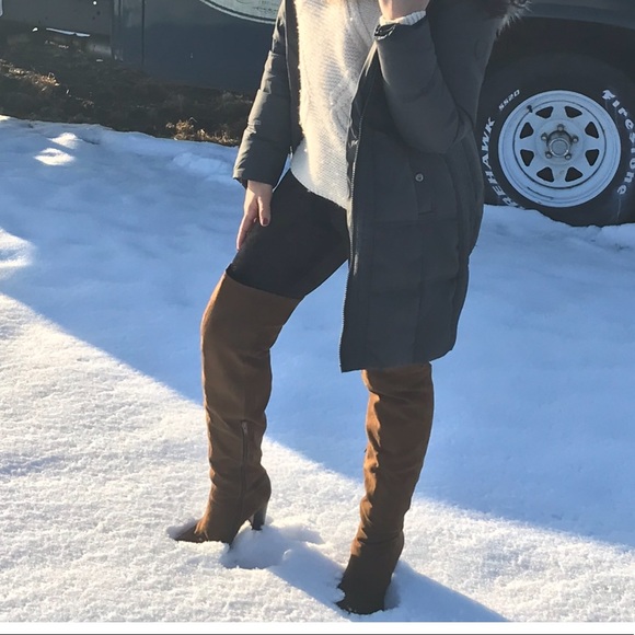 Just Fab Iman High Knee Boots size 6.5 - Picture 5 of 5